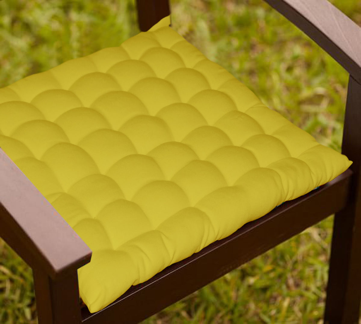 Cheap yellow chair cushions hot sale